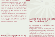 Tổ chức thực hiện “Chương trình nghệ thuật đặc biệt” và nhiệm vụ “Diễu hành, xếp hình nghệ thuật tại Lễ diễu binh, diễu hành” Kỷ niệm 80 năm Cách mạng tháng Tám thành công và Quốc khánh 2/9